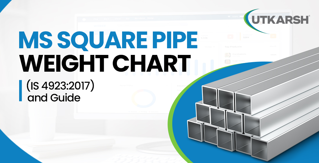 MS Square Pipe Weight Chart (IS 4923:2017) and Guide