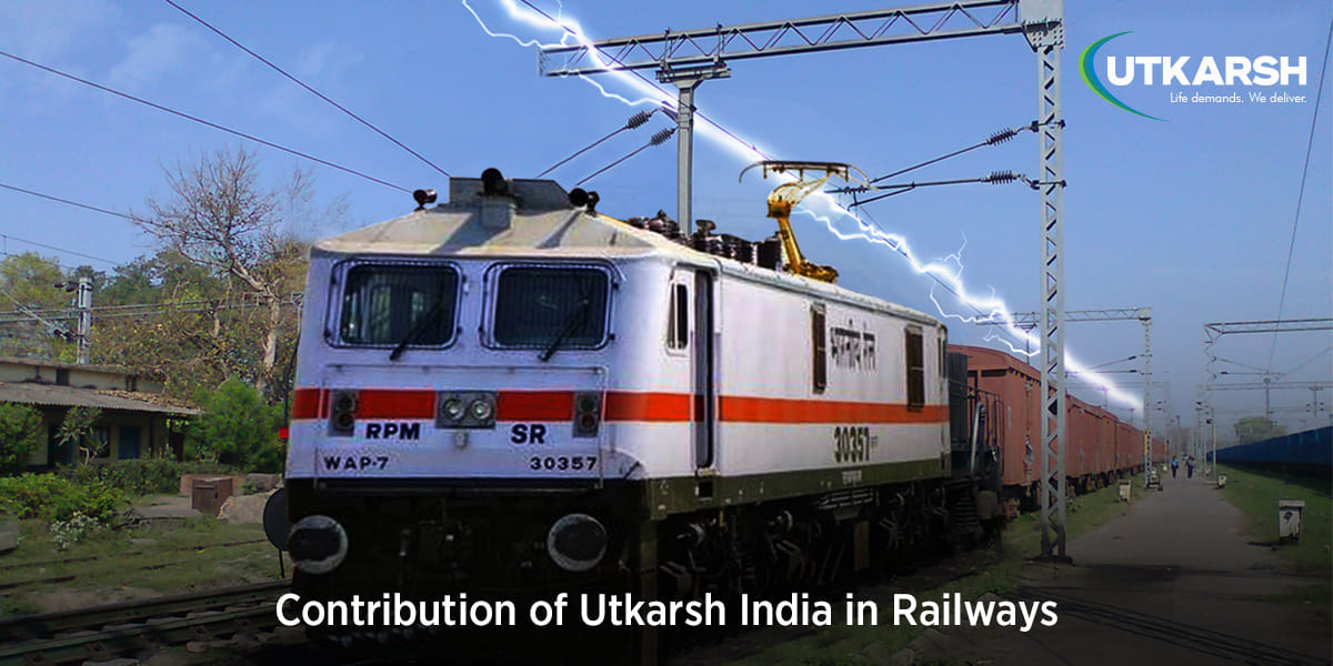 Contribution of Utkarsh India in Railways