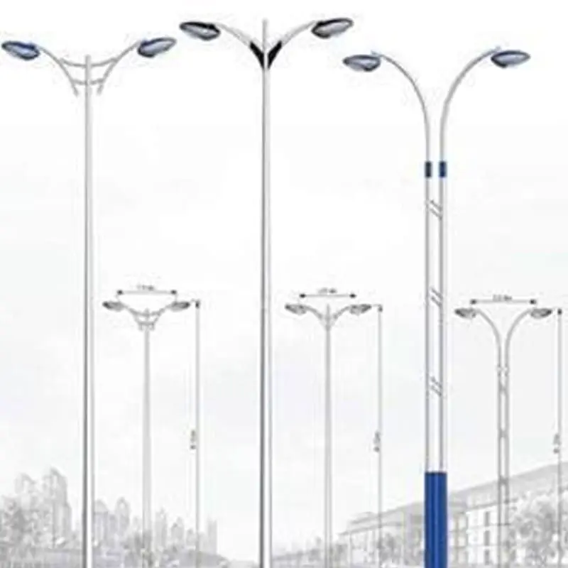 Streel lighting pole