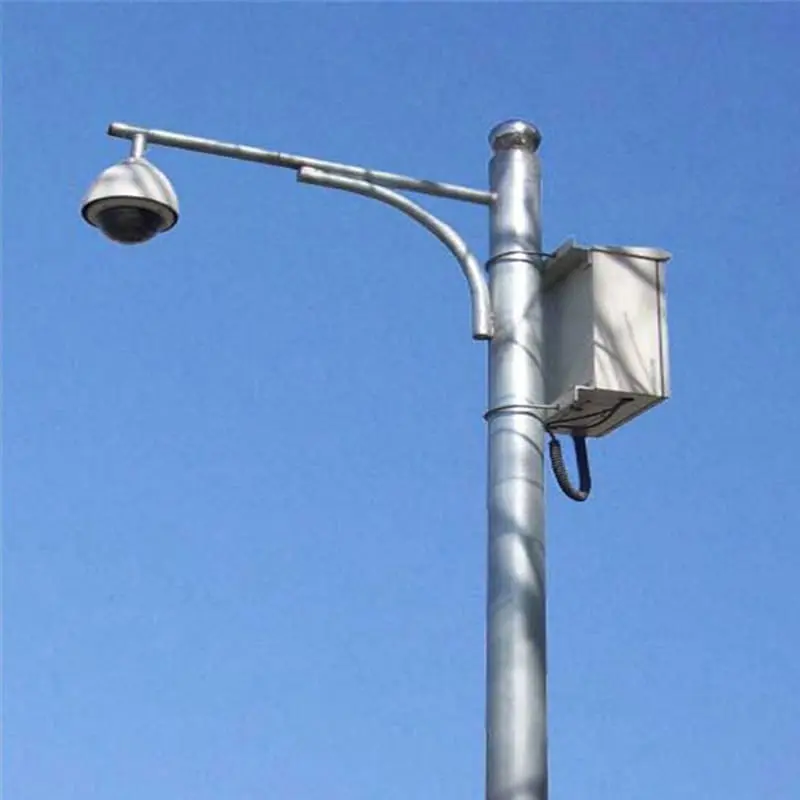 Streel lighting pole